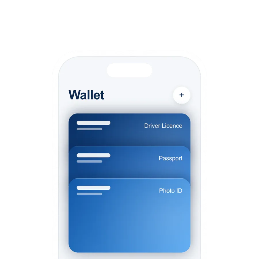 TOPPAN digital wallet displayed on a smartphone