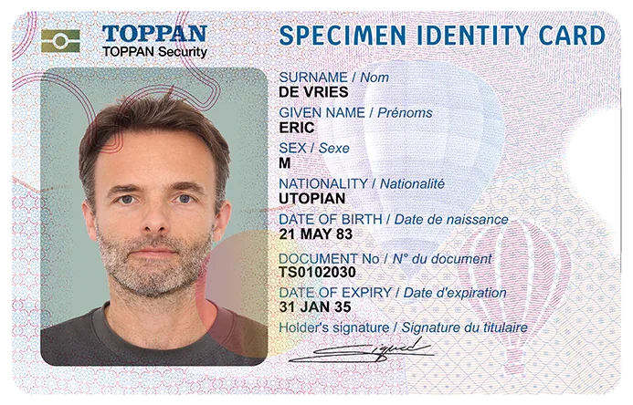 CHROMA™ security feature specimen